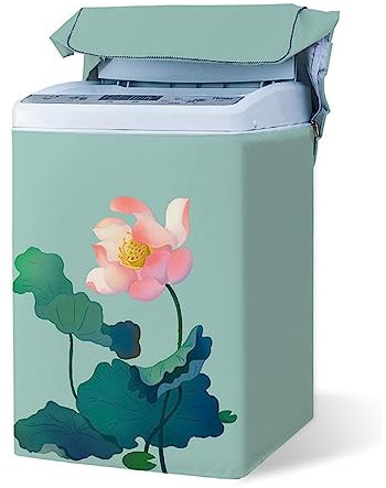 Odot Cacopertura Lavatrice Carica Dall'alto, Copertura Lavatrice per Esterno con Cerniera, Interni Esterni Impermeabile