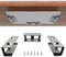 JEMACHE Aluminium Untertisch Halterung Regal Halter Ständer für Laptop, Mac Mini, MacBook Air/Pro mit kratzfestem Silikon (Silber)
