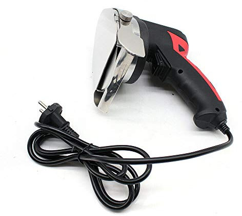 Dönermesser, 80W Dönerschneider, 3000RPM - Präzises Schneiden von Dönerfleisch und Mehr, Kebabmesser mit Abnehmbarer Klinge, 1-8mm Cutting Thickness, Schneidemesser für Döner Gyros