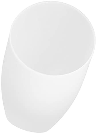 KITANDOVE Lampenschirm Dekorative Lichtabdeckung Aus Kunststoff Ersatzschirm Für Stehlampe Moderne Augenschützend Weiß 30 Mm Loch