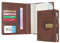 WASON Tagebuch mit Schloss A5 Liniertes Notizbuch Ringbuch Portfolio, Nachfüllbares Schreib Papier Journal, Stift, Klemmbrett Planer Organizer für ideal Geschäft, Schule & Reisen (Kaffee)