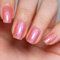 Imtiti Glitter Gel Nail Polish, Coral Iridescent Glitter Gel Polish Diamond Shimmer Sparkle Soak Off UV LED spring summer Manicure 10ml