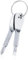 Yuanchu Multi-Functional Mini Screwdriver Set, 2-Piece Keychain Tool, Silver: Flathead & Phillips Screwdriver for Home Repair, Electronics, & DIY Projects