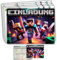 roxisha – Set mit 10 Einladungskarten Geburtstag Minecraft + Umschläge – für Jungen und Teenager – Postkartenformat 10,4 x 14,8 cm – Vorgefertigt auf Deutsch – Ideal für Geburtstagsparty und Feier