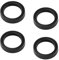 Joint de connecteur de spa de remplacement 11699 pour Spa Intex Pure Spa Simple Spa,Ensemble de joints d'entrée et de sortie de qualité supérieure en silicone pour piscine et jacuzzi (Lot de 4)