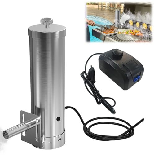 Generador de humo frío de acero inoxidable, generador de humo eléctrico para horno de ahumar, generador de humo frío con bomba, generador de humo frío para ahumar pescado, carne, barbacoa
