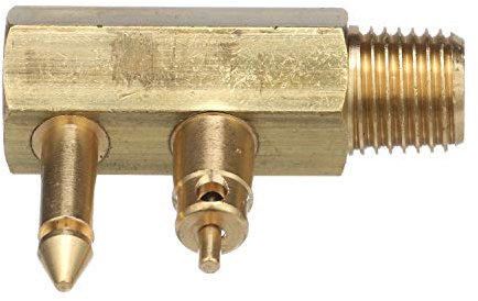 Seachoice 20651 Deluxe Fuel Connector Tank Fitting for Yamaha/Mercury/Mariner, Male, 1/4-Inch NPT,Gold