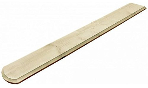 Zaunlatten für Holzzaun/Balkonbrett für Holzbalkon (5 Stück) - Fichte - 4089/8 (18x1050x120mm)