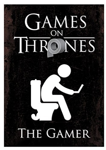 Game On Thrones The Gamer Mini Poster schwarz