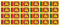 INDIGOS UG - Mini Aufkleber Set - Pack glatt - 33x20mm - selbstklebender Sticker - Sri Lanka - Flagge - Banner - Standarte fürs Auto, Büro, zu Hause und die Schule - 24 Stück - für Auto, Laptop