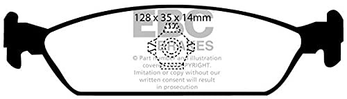 EBC Brakes DP768 Blackstuff Bremsbeläge