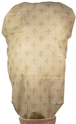 Videx-Winterschutz-Vlieshaube Lilie, beige/braun, 110 x 90cm