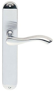 Carlisle Brass DL381CP Andros Lever ON Backplate-Latch, Gold