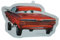 alles-meine.de GmbH XL - 3-D Cars Wand Bild Auto Ramone Chevrolet Impala Car Lightning Mc Queen - Kinder/Wanddeko für das Kinderzimmer - aus als Türschild - Wandbild