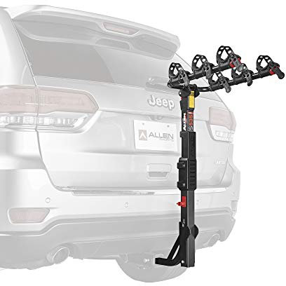 Allen Sports Deluxe 4-Bike Hitch Rack Mount mit 2-Zoll-Receiver