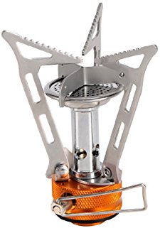 Fire-Maple ultraleichter, Faltbarer Campingkocher aus Edelstahl und Aluminium für Einzelpersonen 3200 Watt, FMS-103