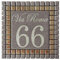 GUIZZO Creart - Numero Civico Esterno Personalizzato in Ceramica, Targhetta Personalizzata Via/Nomi con Cornice Mosaico, Targhetta Porta Ingresso Personalizzata Made in Italy 14x14H cm, Grigio/Argento