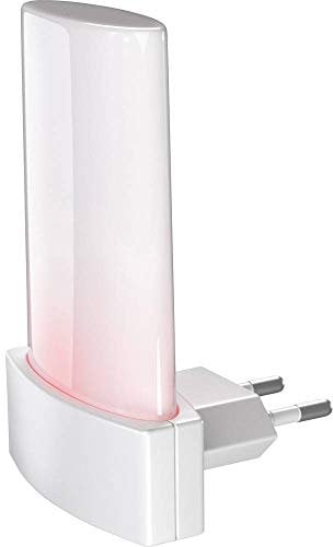 Osram LED Lunetta Shine RGB Nachtlicht Leuchte, für innenanwendungen, Tag-Nacht-Sensor, Farbwechselnd, 60, 0 mm x 60, 0 mm x 90, 0 mm