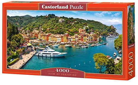 Castorland C-400201-2 View of Portofino, Puzzle 4000 Teile