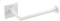 COSMIC Toilettenpapierhalter Weiss Matt Stick