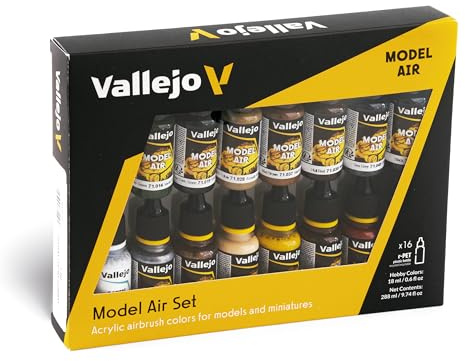 Vallejo Model Air Set 71191 Railway Colors Europe (16)