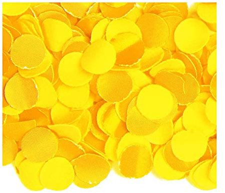 PARTY DISCOUNT Konfetti gelb aus Papier, 100 g