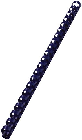 GBC® CombBind® Binding Combs Plastic 21 Rings US Division A4 Diameter 8 mm for 45 Sheets Blue (Pack of 100)