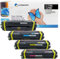 LOSMANN 4x Toner Kompatibel für Samsung CLT-506L CLT-K506L C506L M506L Y506L Ersatz für Samsung CLP-680 CLP-680DW CLP-680ND CLX-6260FD 6260FR CLX-6260FW CLX-6260ND CLX-6260 Premium Line Laserdrucker