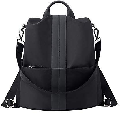 KALIDI Damen Rucksack Wasserdichte Schultaschen Anti-Diebstahl Umhängetasche Vintage Rucksäcke Daypack Schulrucksack Tagesrucksack Schultertaschen Handtaschen PU Leder für Schule Reise Arbeit