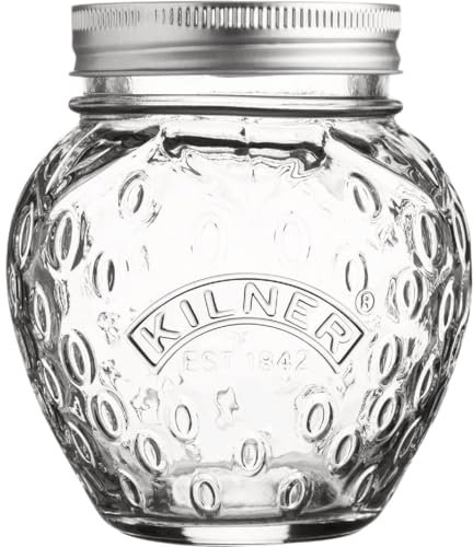 Kilner Preserving Twist Top Glass Jar 0.4 Litre Transparent (Pack of 6)