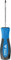 BRILLIANT TOOLS BT031035 Schraubendreher Kreuzschlitz, PH0 x 75 mm [Powered by KS TOOLS]