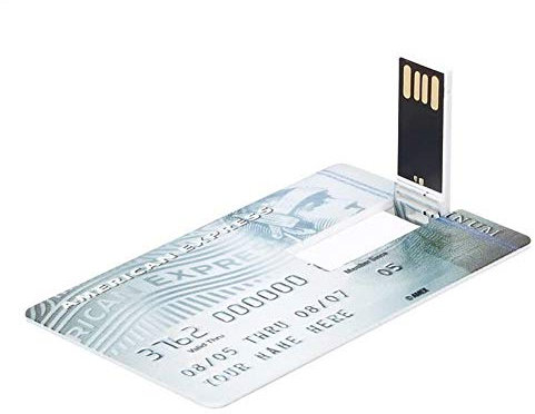 HXSZWJJ Tarjeta Bancaria Memoria USB HSBC Tarjeta De Crédito Principal Unidad Flash USB 64 GB Pen Drive 4GB 8GB 16GB 32GB Pen Drive 128 GB (Capacity : 128GB, Color : 8)