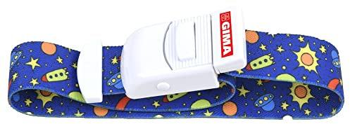 GIMA Laccio Emostatico Fast in Gomma con Rivestimento in Terilene, Sistema di Blocco a Rilascio Istantaneo, Spazio