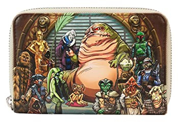 Loungefly Star Wars Return of the Jedi 40th Anniversary Jabbas Palace Zip Around Wallet, Verschiedene Farben, Einheitsgröße, Geldbörse mit Reißverschluss