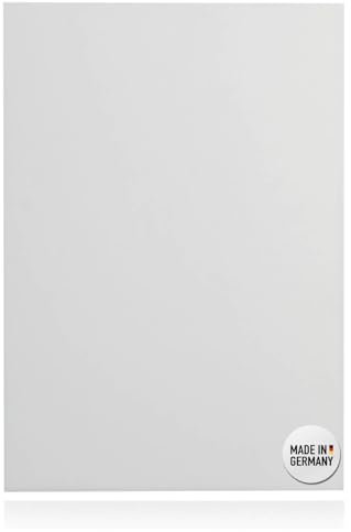 DFS Velours/Flausch selbstklebend DIN A4 WEIß, 20 x 30 cm Klettverschluss/Flauschband selbstklebend als Aufkleber