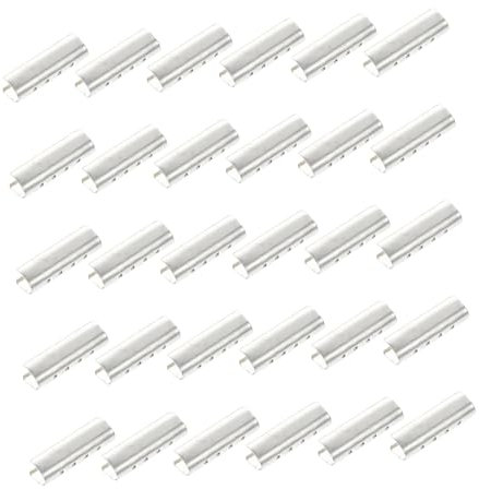 HOMSFOU 150 Stk Schnürsenkelkopf schuhreparatur schnursenkel schnürsenkelschubert schnürsenkel schuhband schnürsenkel bänder schnürlos senkel Glocke Hut Seil Zubehör Seilschnalle Metall