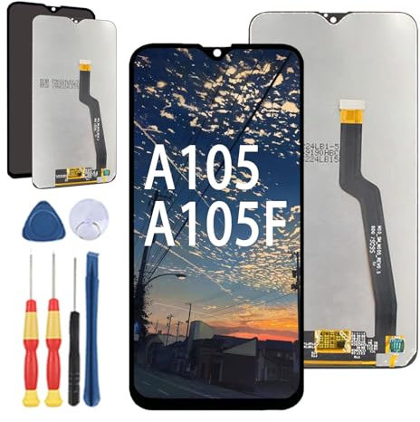 Yuxyiony Nouvel écran de Remplacement pour Samsung Galaxy A10 A105 A105F 2019 SM-A105F A105FN LCD Display Remplacement et réparation d'écran Outils Accessoires