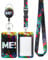 Uniclife Porte Badge Coulissant ME en Plastique avec Enrouleur de Badge Rétractable Mousqueton et Lanière Détachable Porte Carte Navigo Vertical Gaufré pour Travailleur Infirmier Enseignant Étudiants