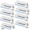 MIN CI 8 Pack Magnetic Door Catch, Magnetic Cupboard Catches 45kg Pull Strong Magnets Heavy Duty Stainless Door Magnets Neodymium Magnetic Catches for Cupboards Kitchen Bathroom Wardrobe