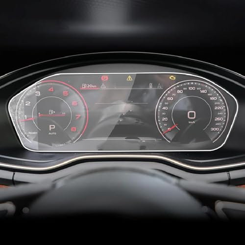 WuYyyyy Für Audi Q5 2021-2023 Auto Schutzfolie,Zubehör Tempered Glas Kratzfest Navi Displayschutzfolie.