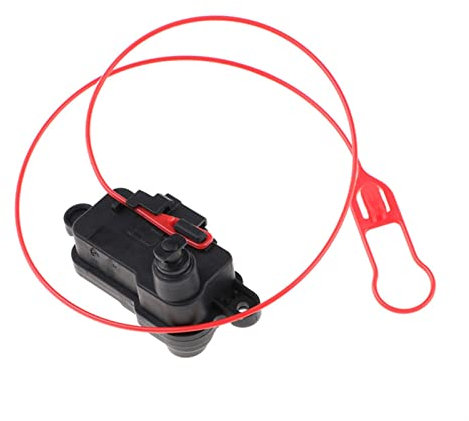 Rynplex Fuel Flap Door Lock Actuator Motor Control Fuel Tank Cap Lock Actuator Motor, for Audi, A1 A6 C7 A7 Q7 4L0862153 D 4L0862153D Fuel Flap Door Release Lock