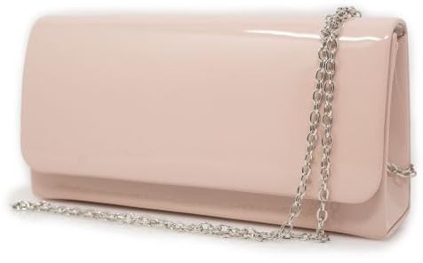 Emila Pochette donna elegante cerimonia di vernice lucida elegante da ragazza signora borsa a mano piccola borsetta sera clutch bag giorno matrimonio comunione battesimo primavera estate 2026