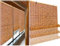 Bambus Rollo Jalousine Küche Sichtschutz Rollo Verkohlung Seitenzugrollo Vorhang Handgewebter Römischer Vorhang Mit Lifter Für Drinnen Und Draußen Tür Fenster(90x120cm)