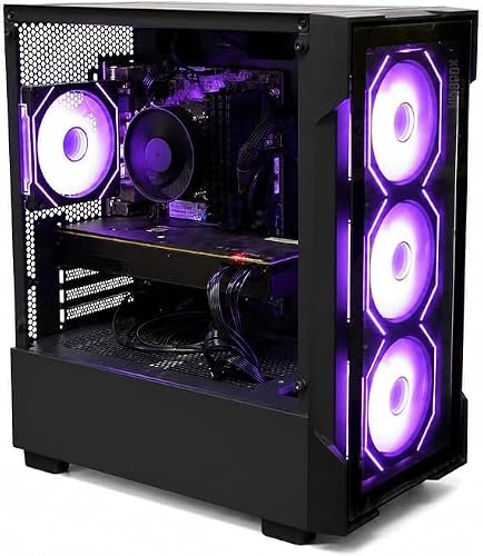 OTZ RTX 5060 8GB Gaming PC Ryzen 5 5500 16GB DDR4 Ram 500GB SSD 1TB HDD Storage WIFI Bluetooth Ready Computer Desktop 700W PSU Windows 11 Pro