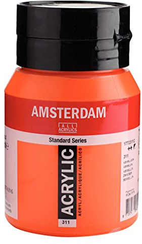 Amsterdam Standard Series Colores Acrílicos Bote 500 ml Bermellón 311 (17723112)