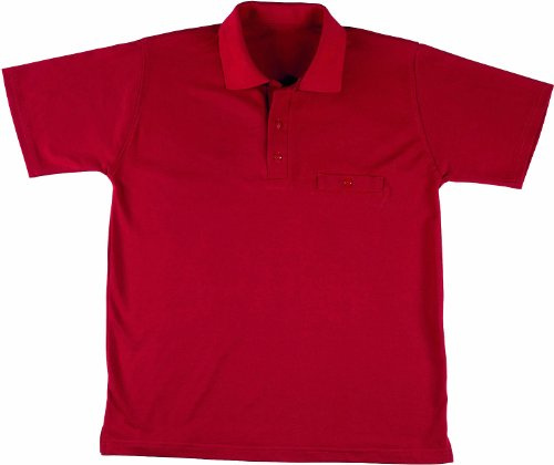 Pique - Shirt 1/2 A Größe 3XL Farbe rot