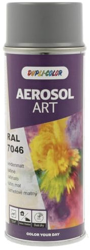 Dupli-Color 668739 AEROSOL ART RAL 7046 telegrau 2 seidenmatt 400 ml