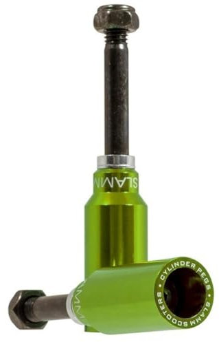 Slamm Scooters Slamm Cylinder Pegs Schlümpfe, Unisex Erwachsene Einheitsgröße grün