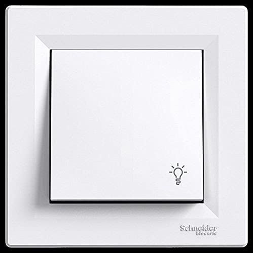 Schneider Electric eph1800121 Taster Symbol mit Licht, leuchtend Weiß