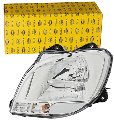 HELLA 1ED 010 116-511 Halogen/FF-Headlight - ECE - for right-hand traffic - Left Front